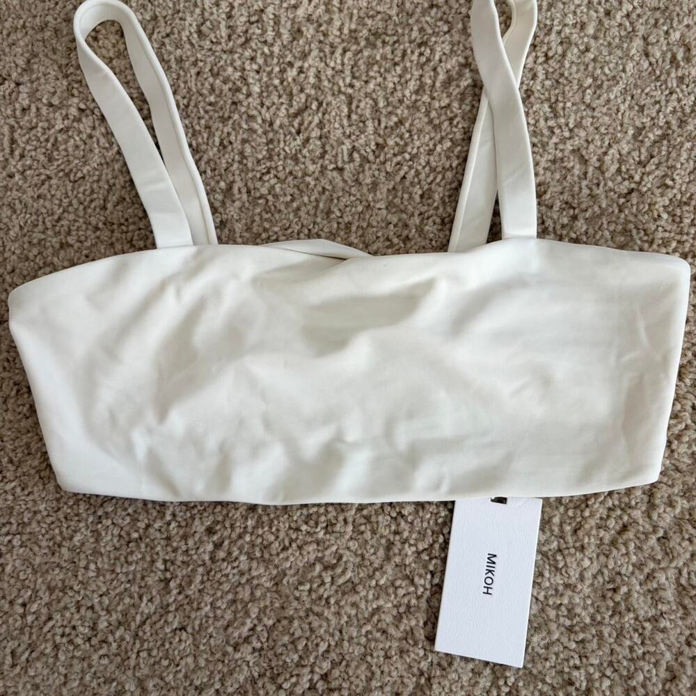 NEW Mikoh bikini top large